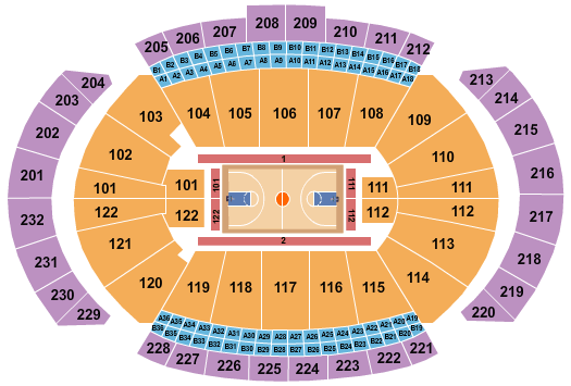 T-Mobile Center Kansas State Seating Chart